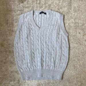 Brandy Melville cropped sweater vest, women’s one size